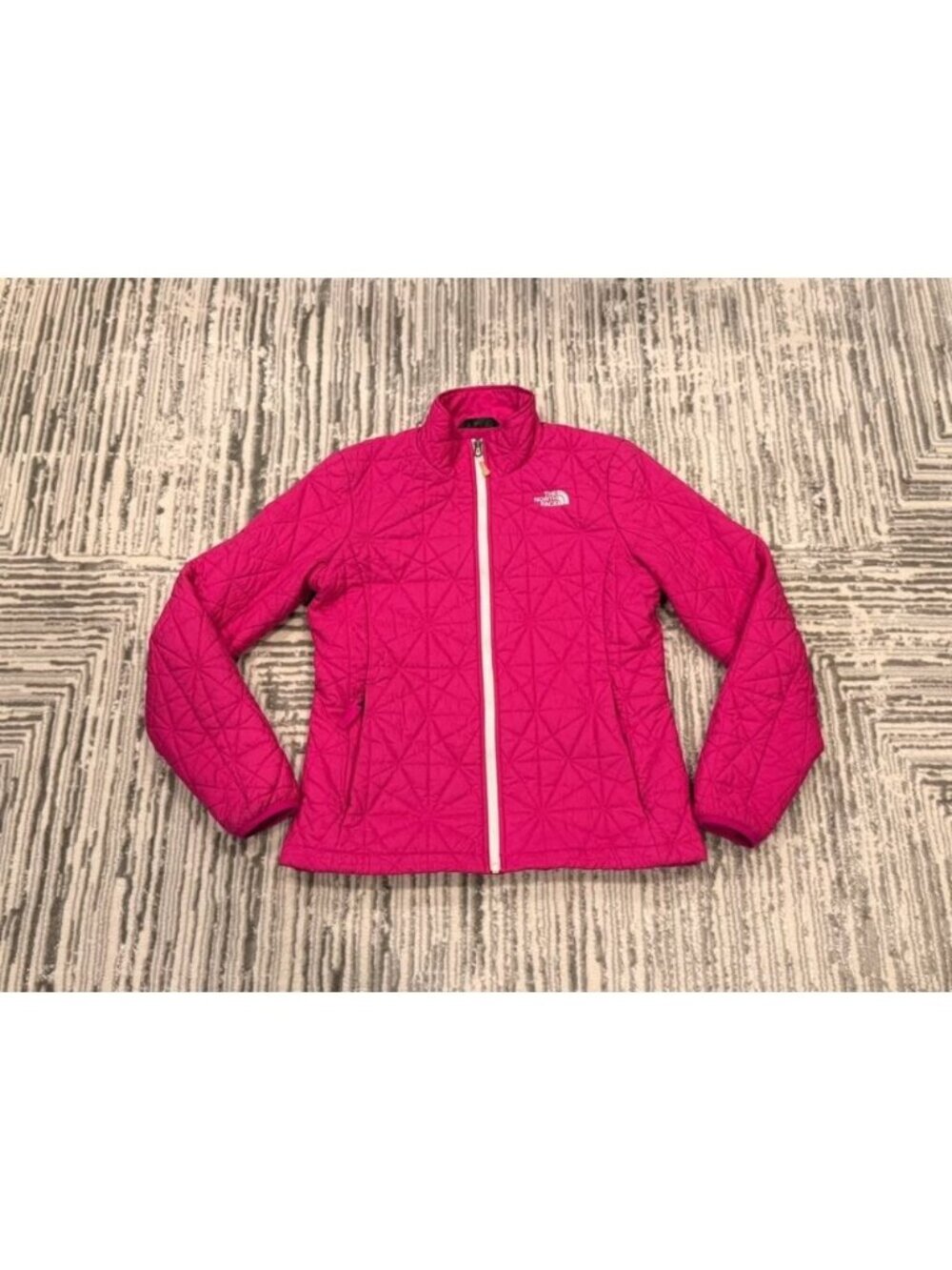 The North Face women's medium pink quilted jacket